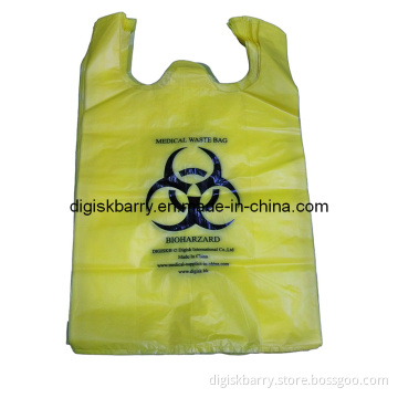 Vest Type Biohazard Waste Bag (Yellow Color)